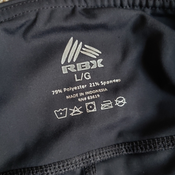 Black RBX capri yoga pants - Picture 2 of 2
